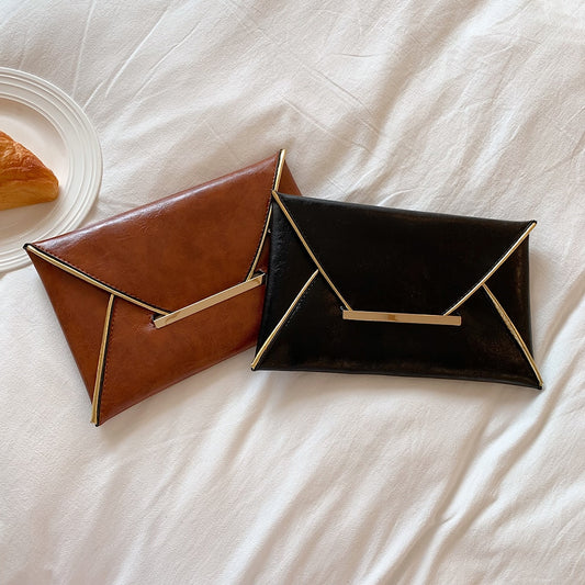 Leah Envelope Clutch Bag - handfulofwoman