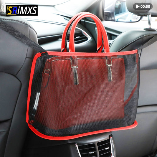 Ettienne Mesh Car Pocket Handbag Holder - handfulofwoman